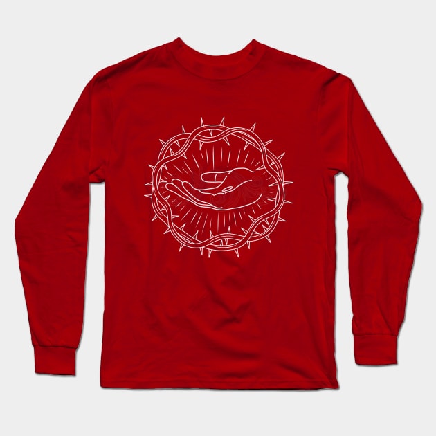 God Hand Long Sleeve T-Shirt by martinussumbaji